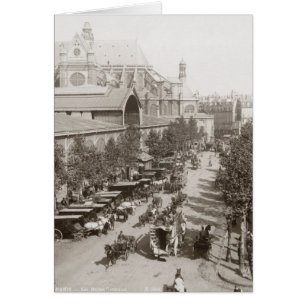 París: Les Halles, C1900