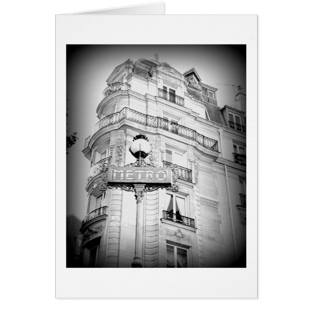 París, negro y blanco, en blanco (Frente)