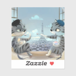 París por Día Pegatina Vinil - Alegría (varios tam