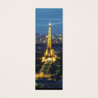 París por noche Torre Eiffel Mini Marcador
