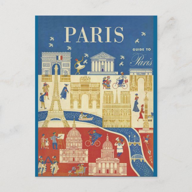París - Postal (Anverso)