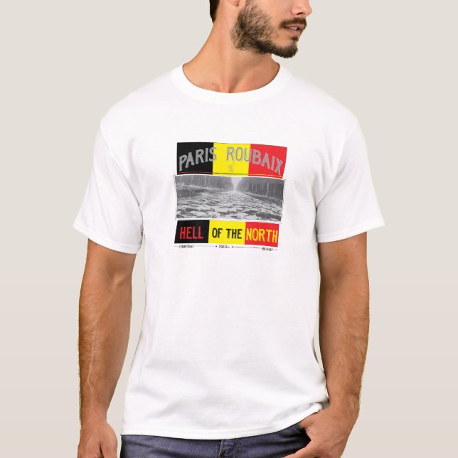 París Roubaix, INFIERNO de la camiseta DEL NORTE (Anverso)