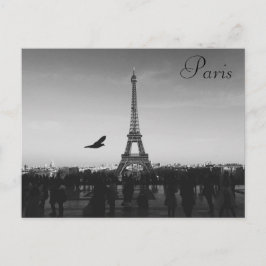 París, Torre Eiffel, postal