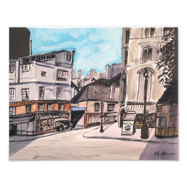 París Viejo - Impresión fotográfica (Frente)