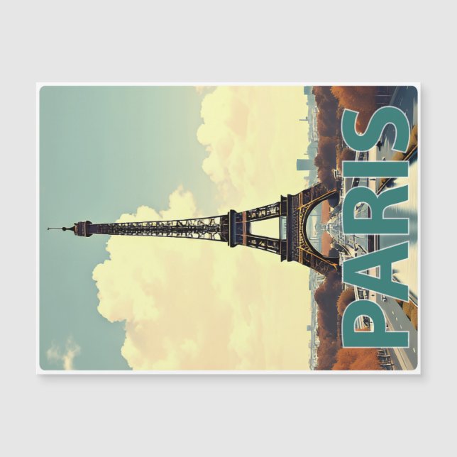 PARIS vintage. Tour Eiffel (Anverso)
