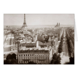 París: Visión aérea, 1900