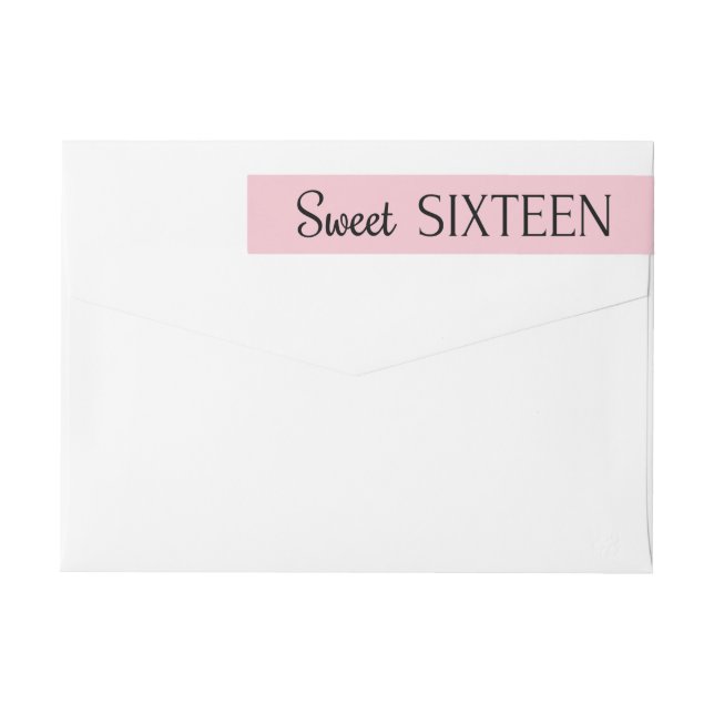 Parisian Boutique Pink Black Sweet Dieciséis Direc (Reverso)