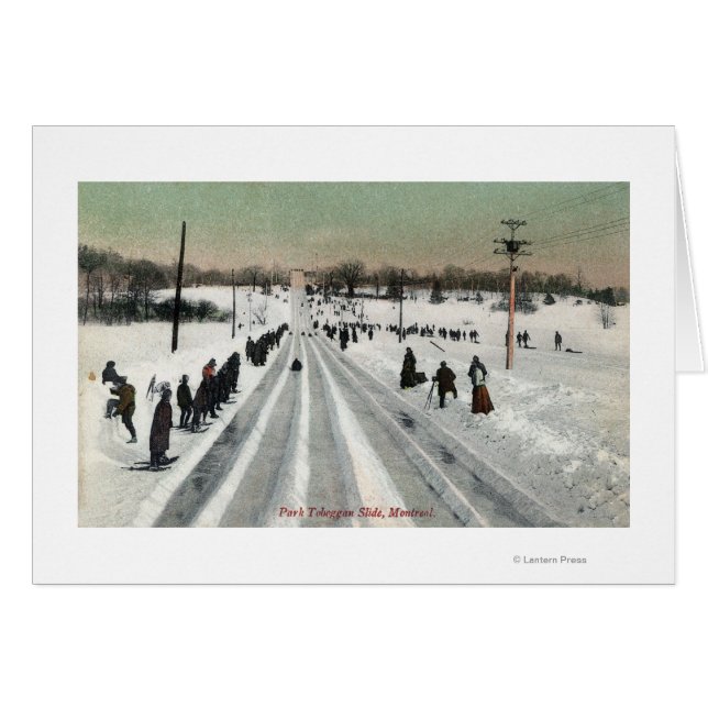 Park Toboggan Slide ViewMontreal, Canadá (Anverso (Horizontal))