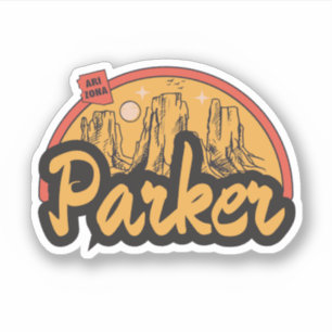 Parker, Arizona  Calcomanía