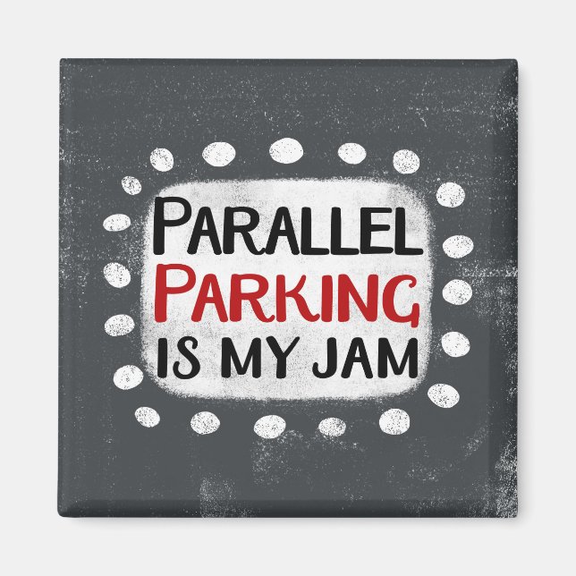 Parking Paralelo Es Mi Imán De Refrigeración De Ja (Frente)