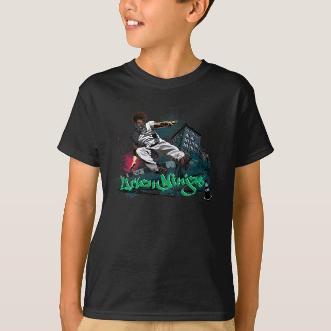 Parkour - camisa urbana de Ninjas (Anverso)