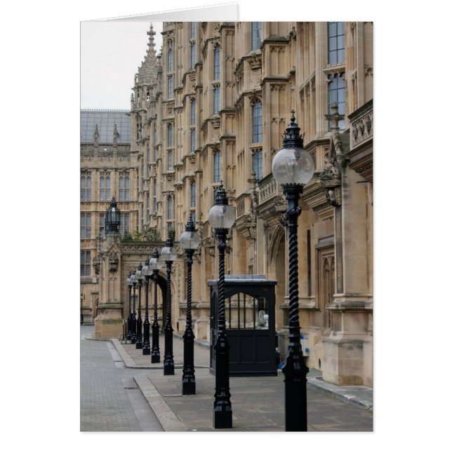Parlamento - Westminster - Londres - Tarjeta (Frente)