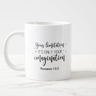 Paro de dos lados - taza de café gigante