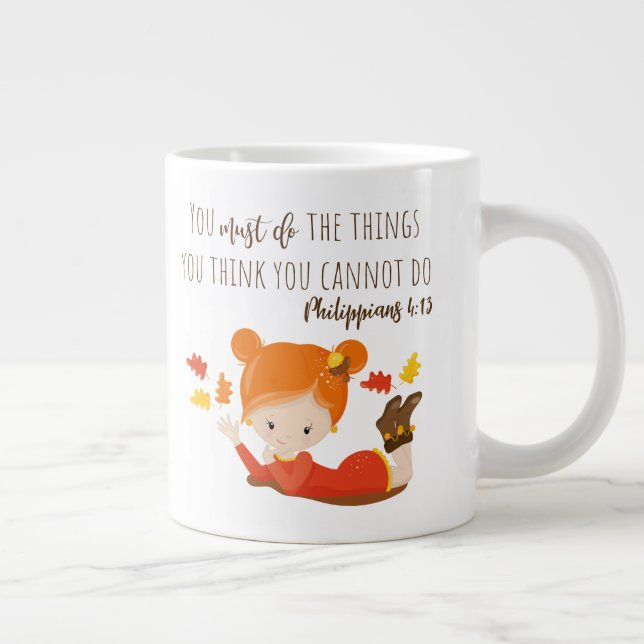 Paro de dos lados - taza de café gigante (Derecha)