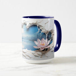 Paro de sublimación de ajuste de tazas de paisajes