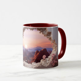 Paro de sublimación de ajuste de tazas de paisajes