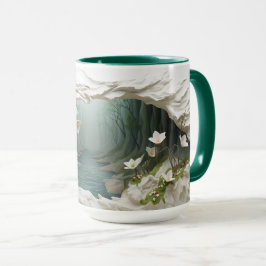 Paro de sublimación de ajuste de tazas de paisajes