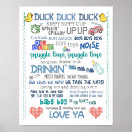 Parodia de arte de guardería bebé jay canción de b