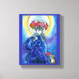 Parodia de arte de Mucha Luna