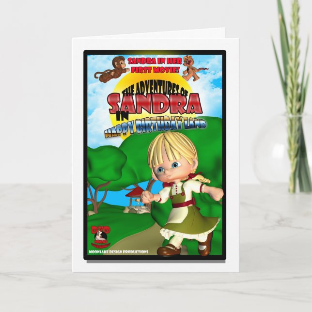 Parodia de la caja de DVD de la tarjeta de cumplea (Anverso)