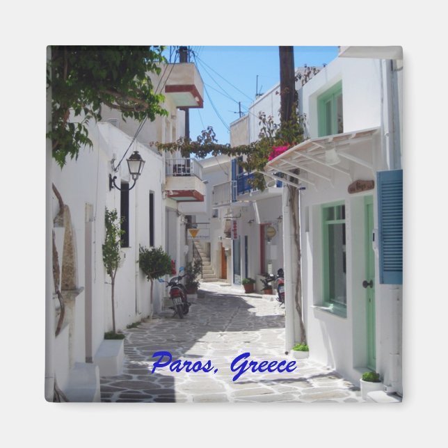 Paros, imán griego (Frente)