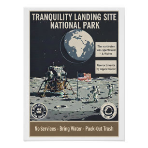 Parque Base Tranquilidad - Póster