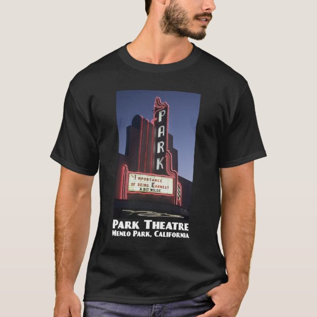 Parque, camiseta de la oscuridad de Menlo Park (Anverso)