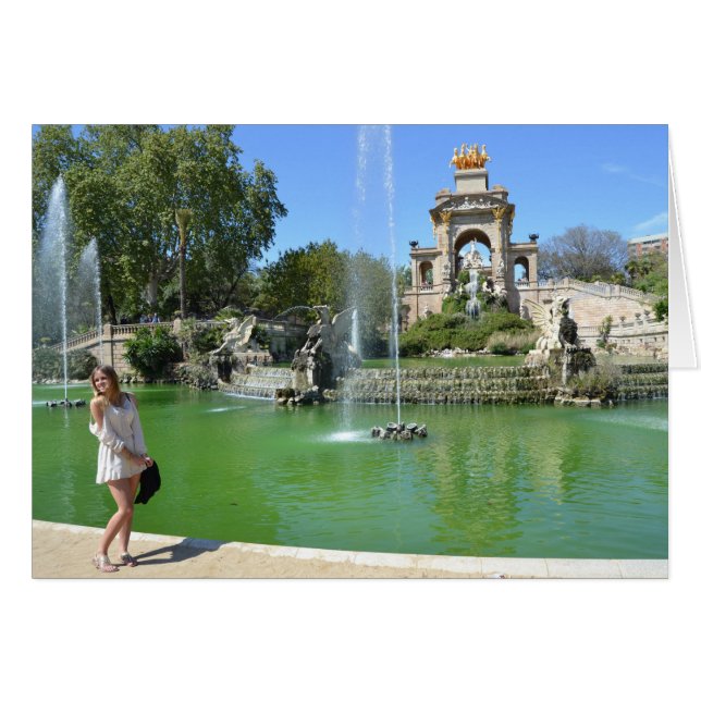Parque Ciutadella, Barcelona (Anverso (Horizontal))