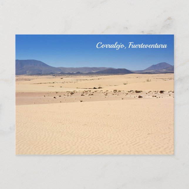 Parque Corralejo, Fuerteventura - postal (Anverso)