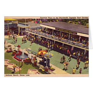 Parque de atracciones 1950 de Shafer del lago