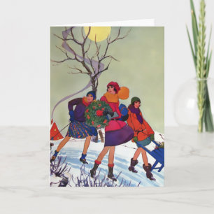 Parque de Brookmont, ilustracion del navidad de