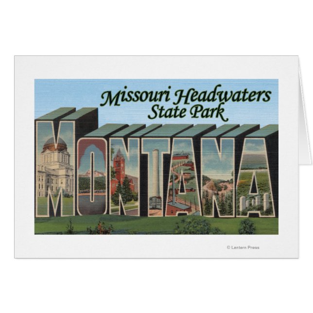 Parque de Cabeceras de Misuri, Montana (Anverso (Horizontal))