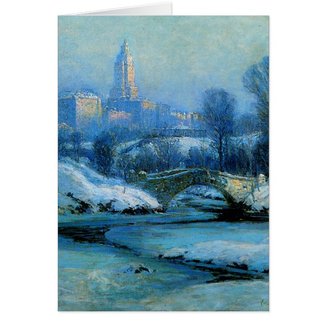 Parque de Cnetral en invierno (Frente)