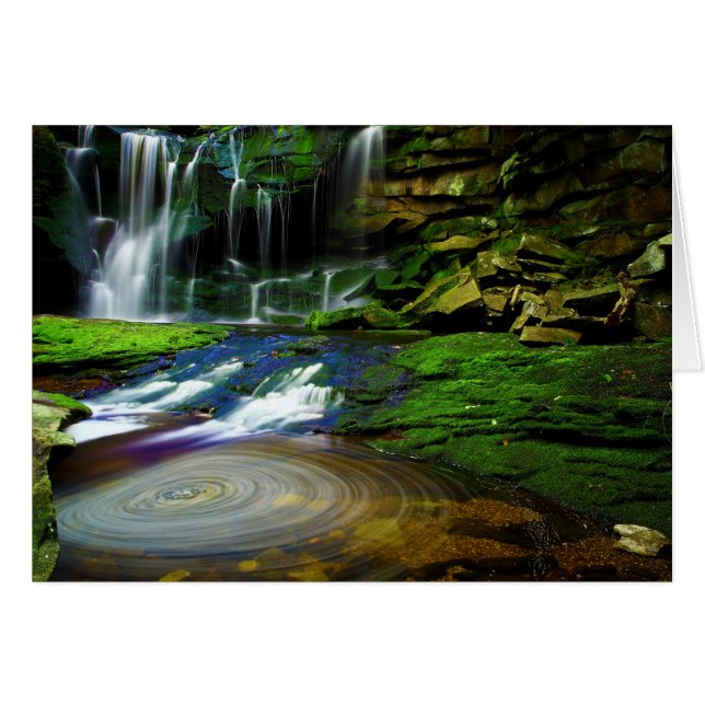 Parque de estado de las caídas del Blackwater de (Anverso (Horizontal))