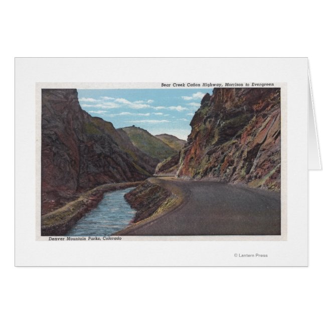 Parque de la Montaña Denver, Cañón CO - Bear Creek (Anverso (Horizontal))