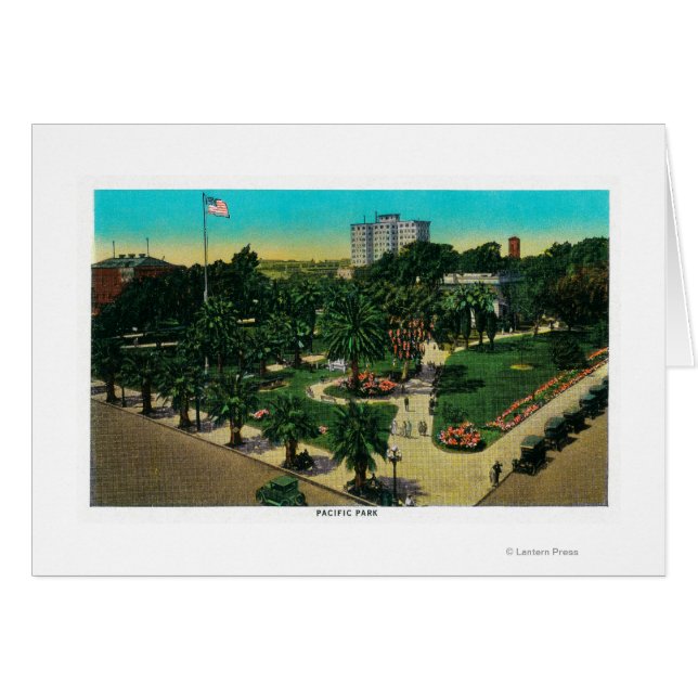 Parque del Pacífico en Long Beach, California (Anverso (Horizontal))