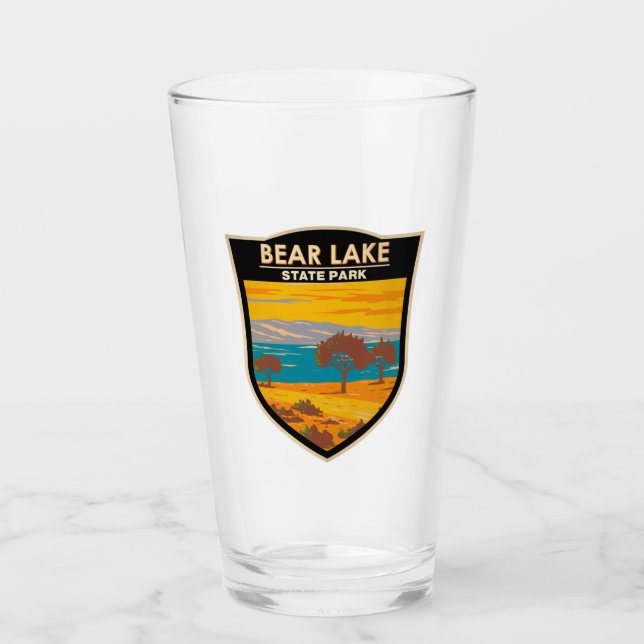 Parque Estatal Bear Lake Utah Vintage (Anverso)