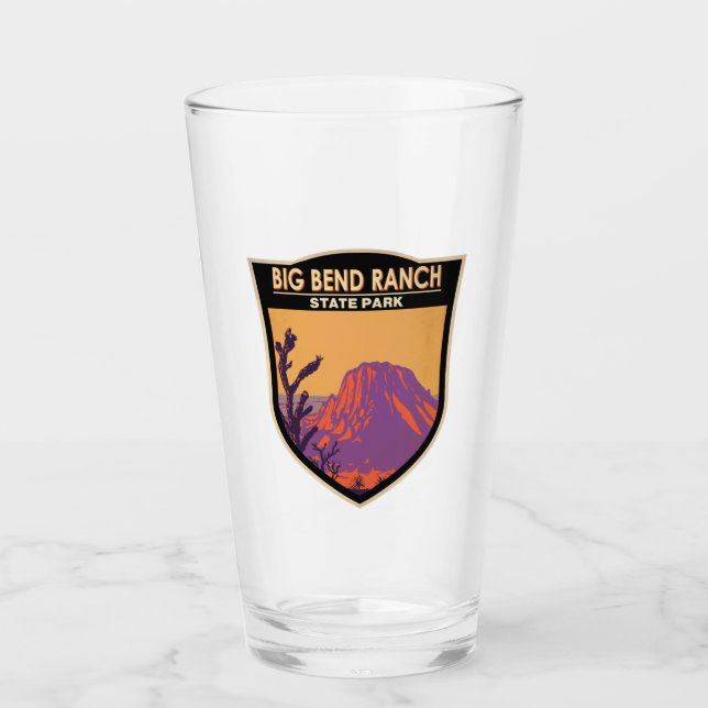 Parque Estatal Big Bend Ranch Texas Vintage (Anverso)