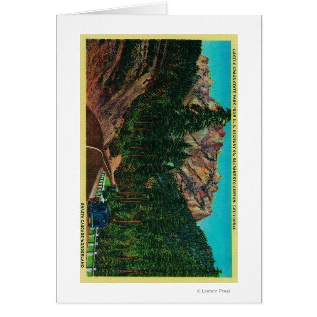 Parque Estatal Castle Crags, de US 99 (Frente)