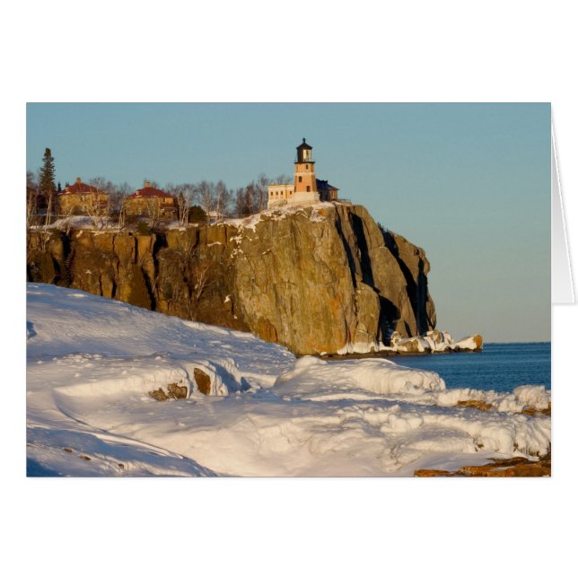 Parque Estatal del Faro Split Rock en el lago (Anverso (Horizontal))