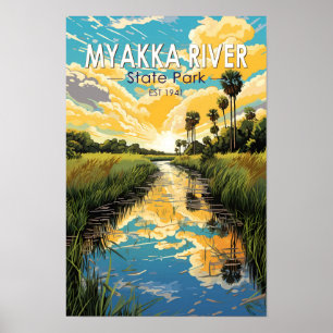 Parque Estatal del Río Myakka Florida Viaje Arte V