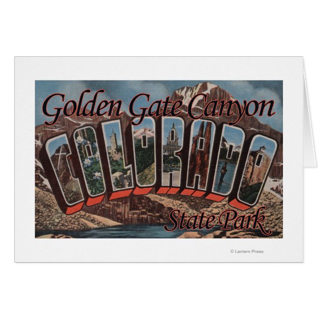 Parque Estatal Golden Gate Canyon, Colorado (Anverso (Horizontal))