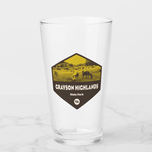 Parque estatal Grayson Highlands en Virginia (Anverso)