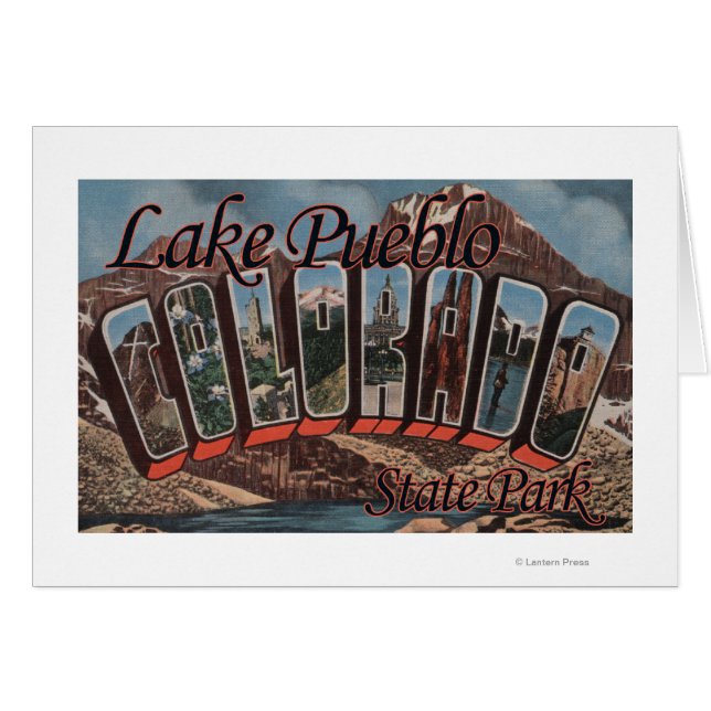 Parque Estatal Lake Pueblo, Colorado (Anverso (Horizontal))
