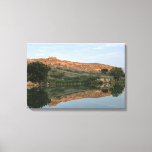 Parque Estatal Lake Scott - Reflexión - Lienzo en