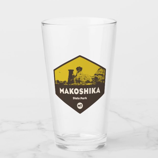 Parque estatal Makoshika, Montana (Anverso)