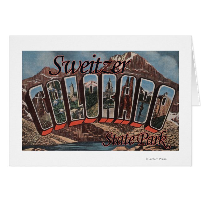 Parque Estatal Sweitzer, Colorado (Anverso (Horizontal))