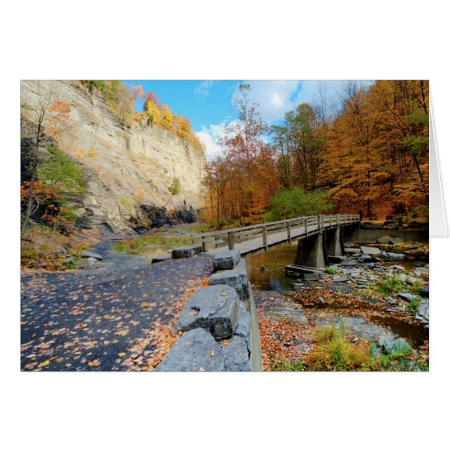 Parque estatal Taughannock Falls (Anverso (Horizontal))