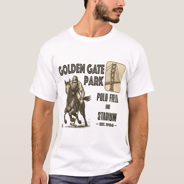 Parque Golden Gate Polo Field Camisa de San Franci (Anverso)