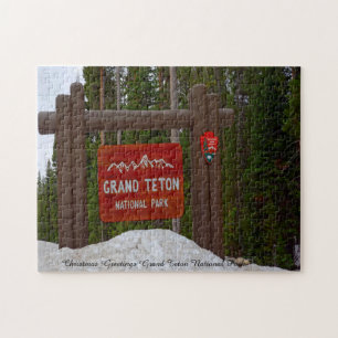 Parque Grand Teton Wyoming. Rompecabezas
